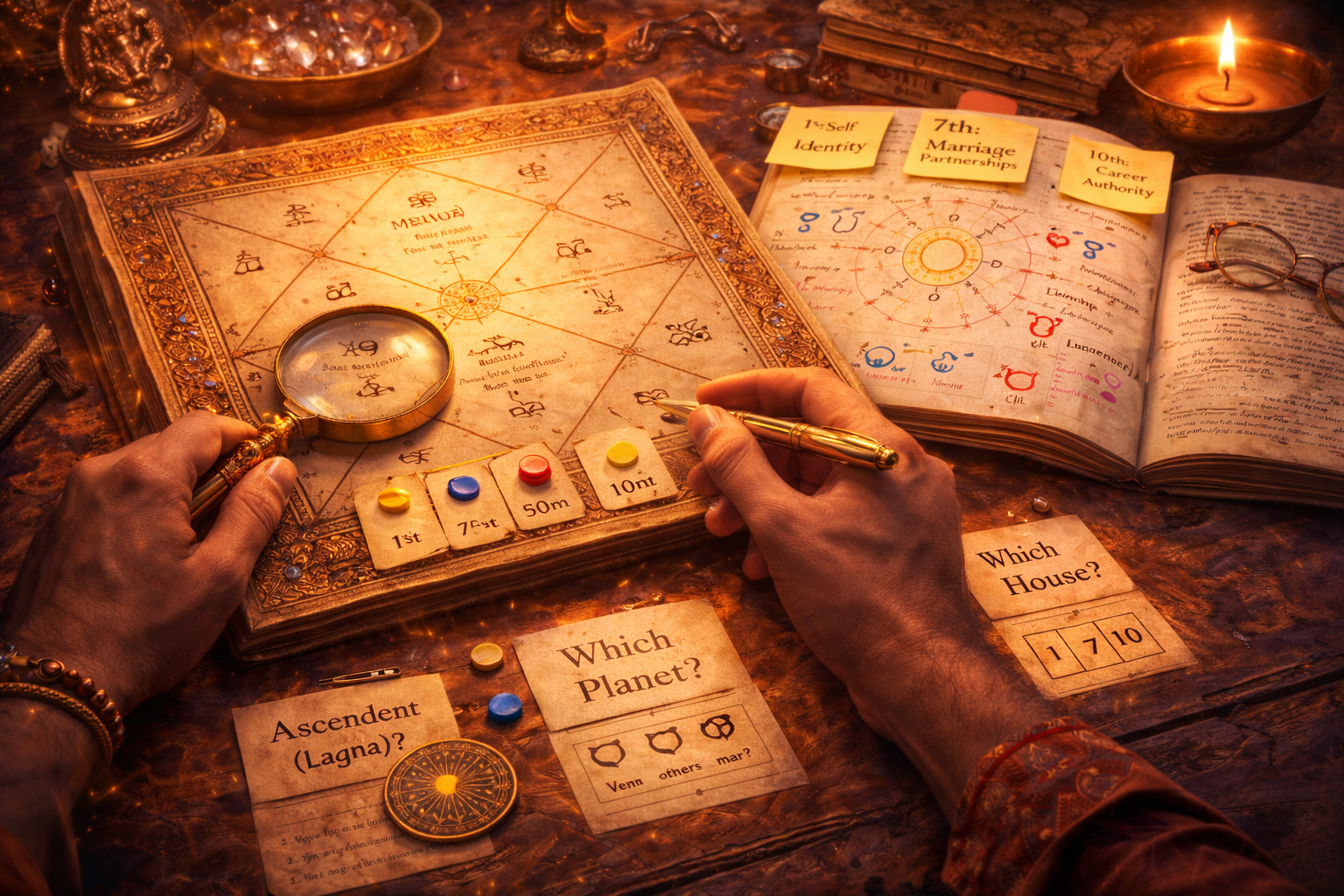 Divisional Charts in Vedic Astrology: What They Are and How to Read Them